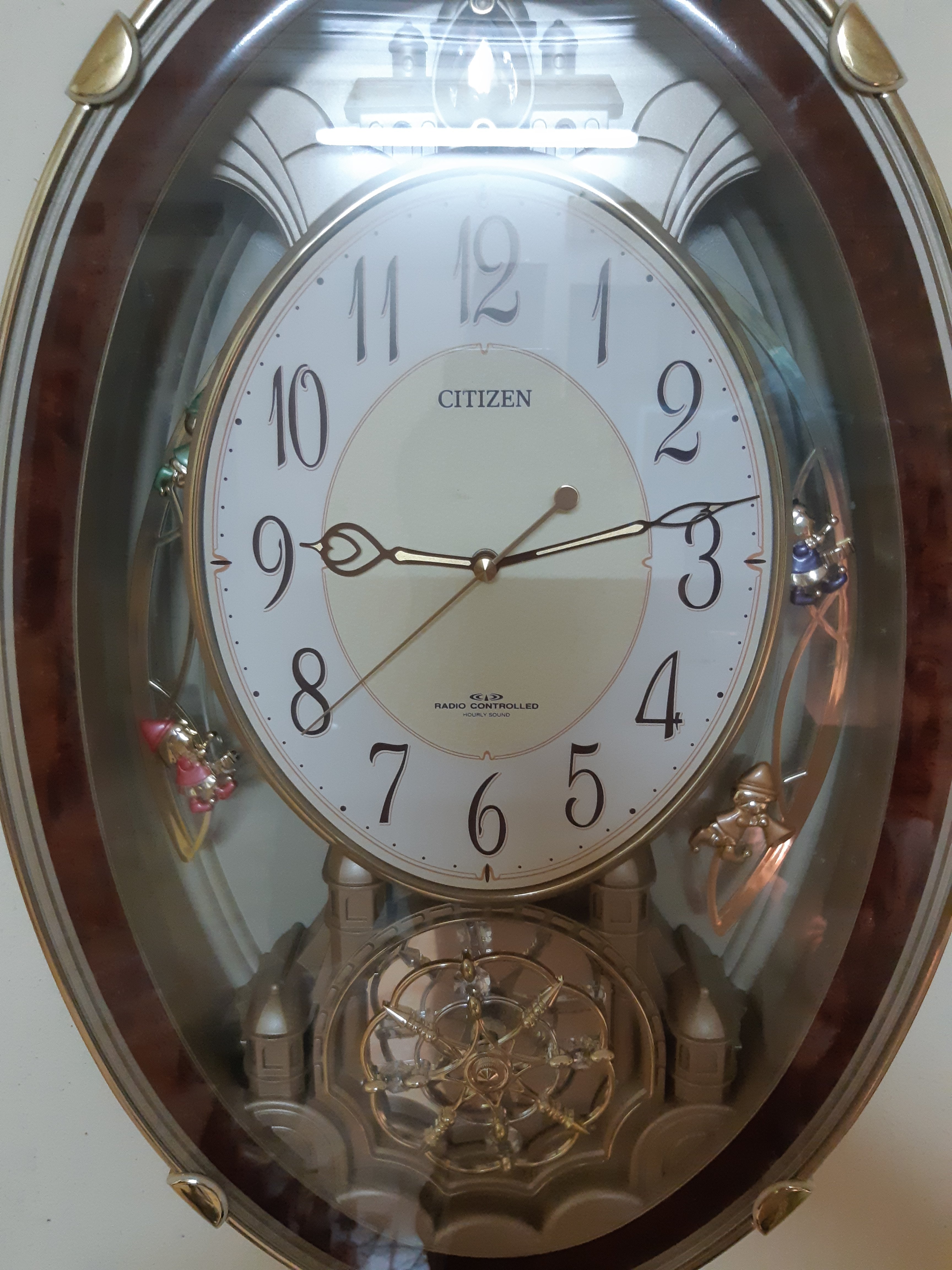 Cách chỉnh đồng hồ treo tường Citizen Radio Controlled