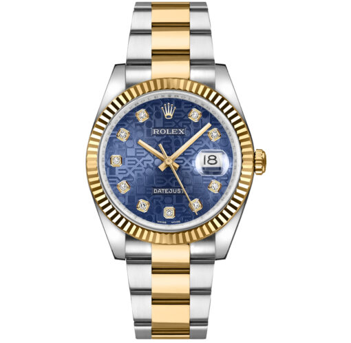 Đồng Hồ Rolex 116233 - Datejust 36 Diamond Blue Jubilee Dial