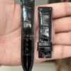 Dây Da Đồng Hồ Chất Liệu Cá Sấu Việt Size 19 Màu Đen