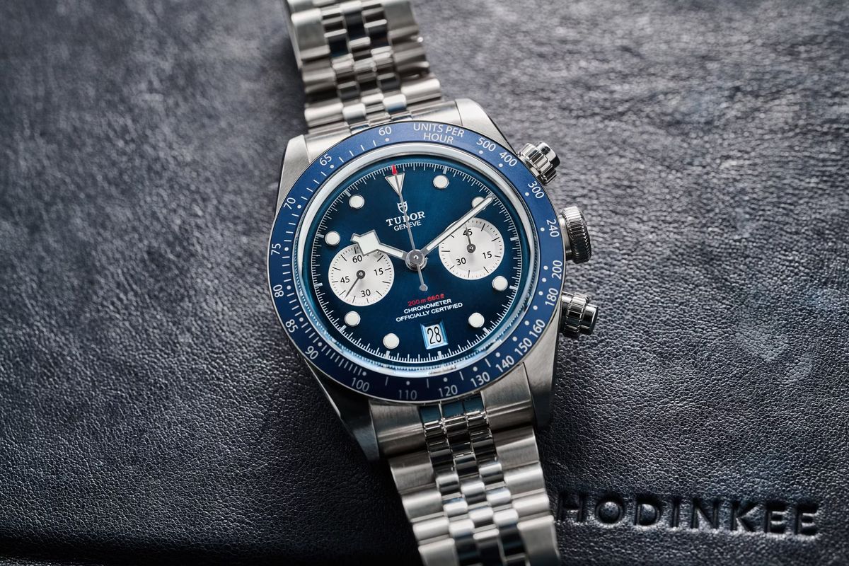 Tudor Black Bay Chrono 'Blue': Đậm chất thể thao, độc quyền! 6 Tudor Black Bay Chrono 'Blue': Đậm chất thể thao, độc quyền!