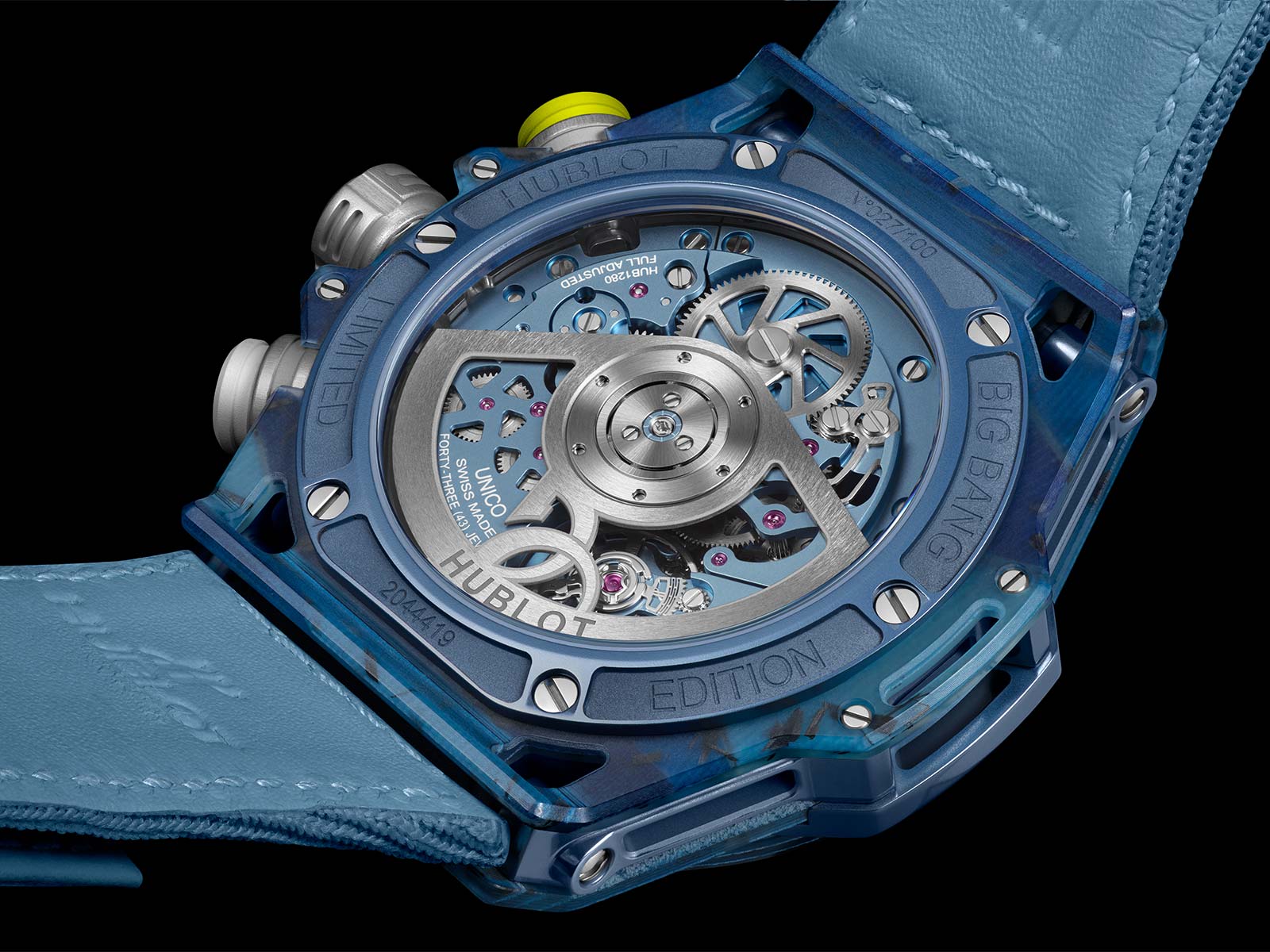 Hublot Big Bang Unico Novak Djokovic: siêu nhẹ và bền vững