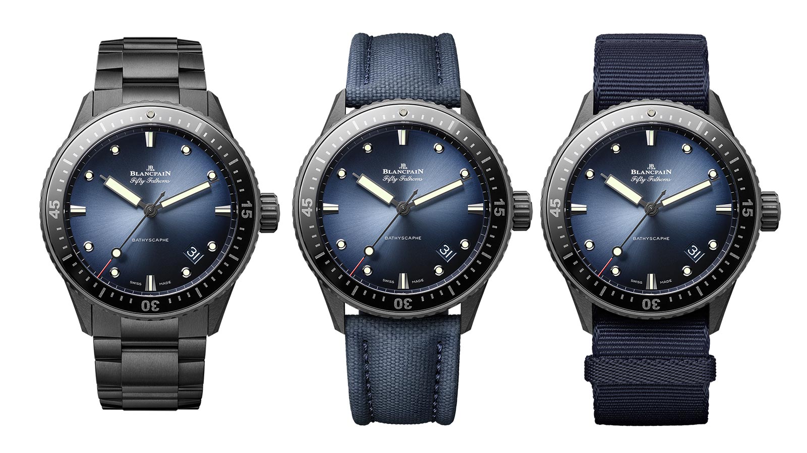 Blancpain bổ sung các mẫu Bathyscaphe mới vào bộ sưu tập Fifty Fathoms 2024
