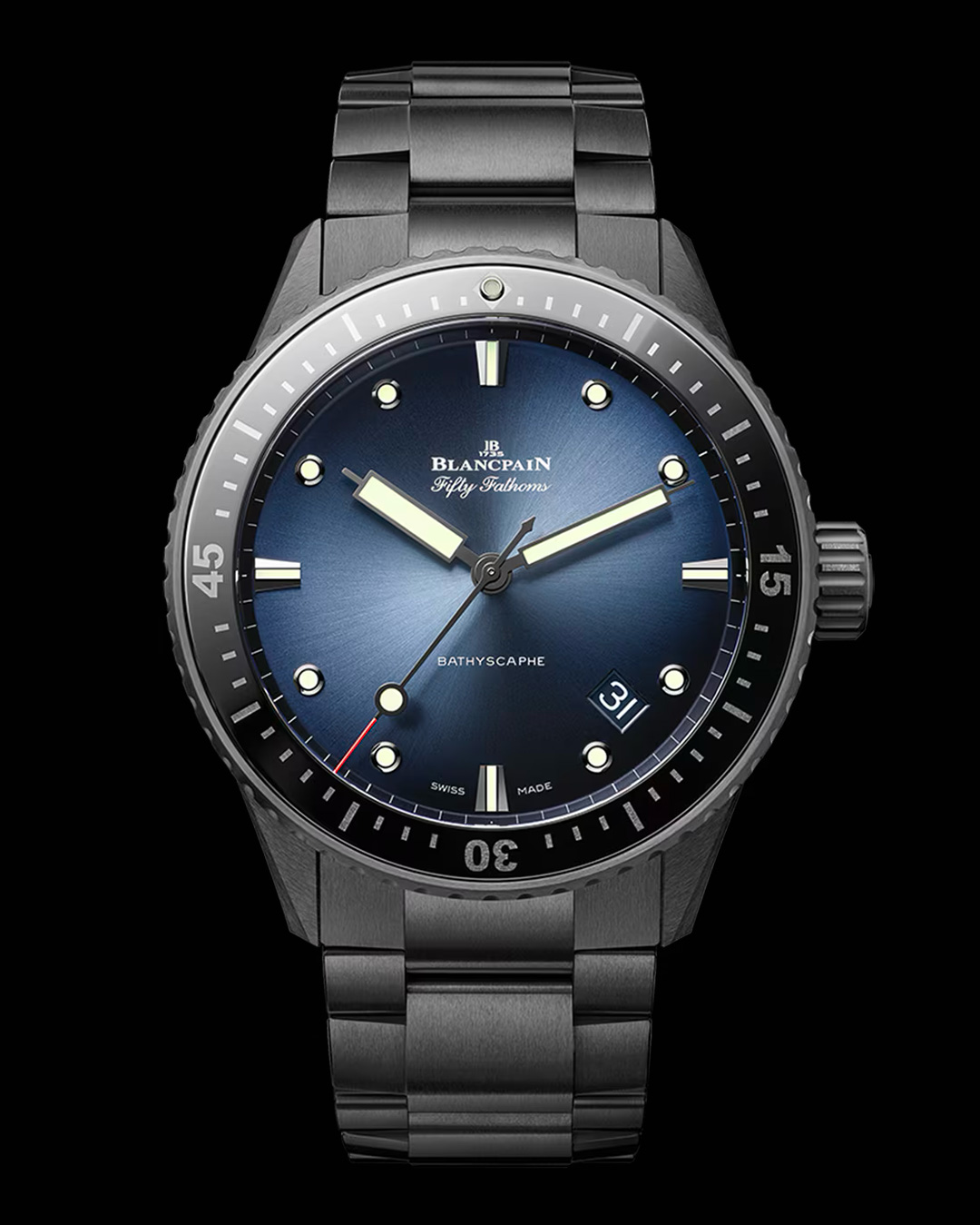 Blancpain bổ sung các mẫu Bathyscaphe mới vào bộ sưu tập Fifty Fathoms 2024