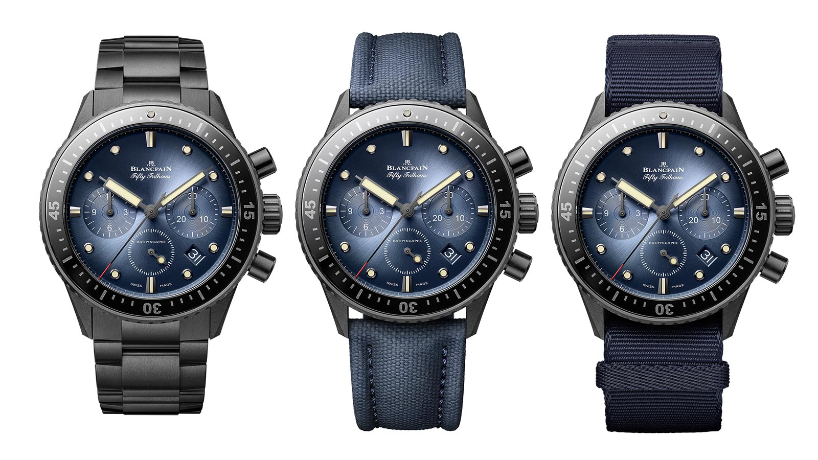 Blancpain bổ sung các mẫu Bathyscaphe mới vào bộ sưu tập Fifty Fathoms 2024