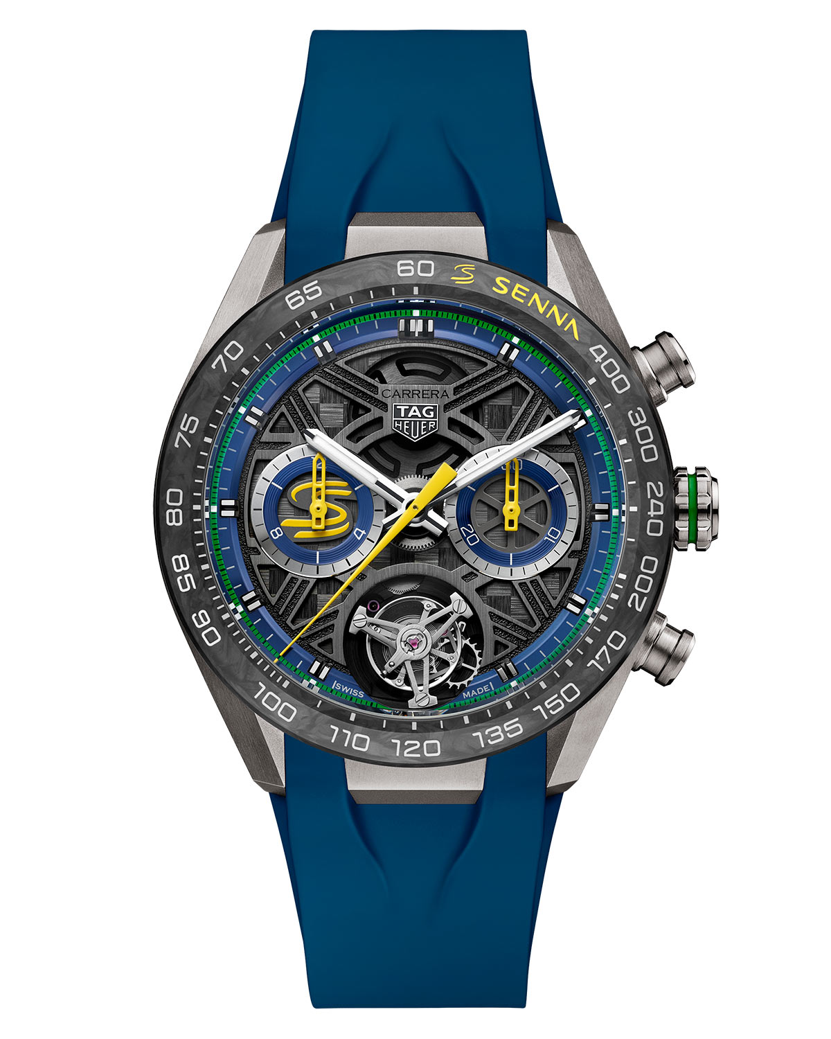 TAG Heuer Carrera Chronograph Tourbillon x Senna