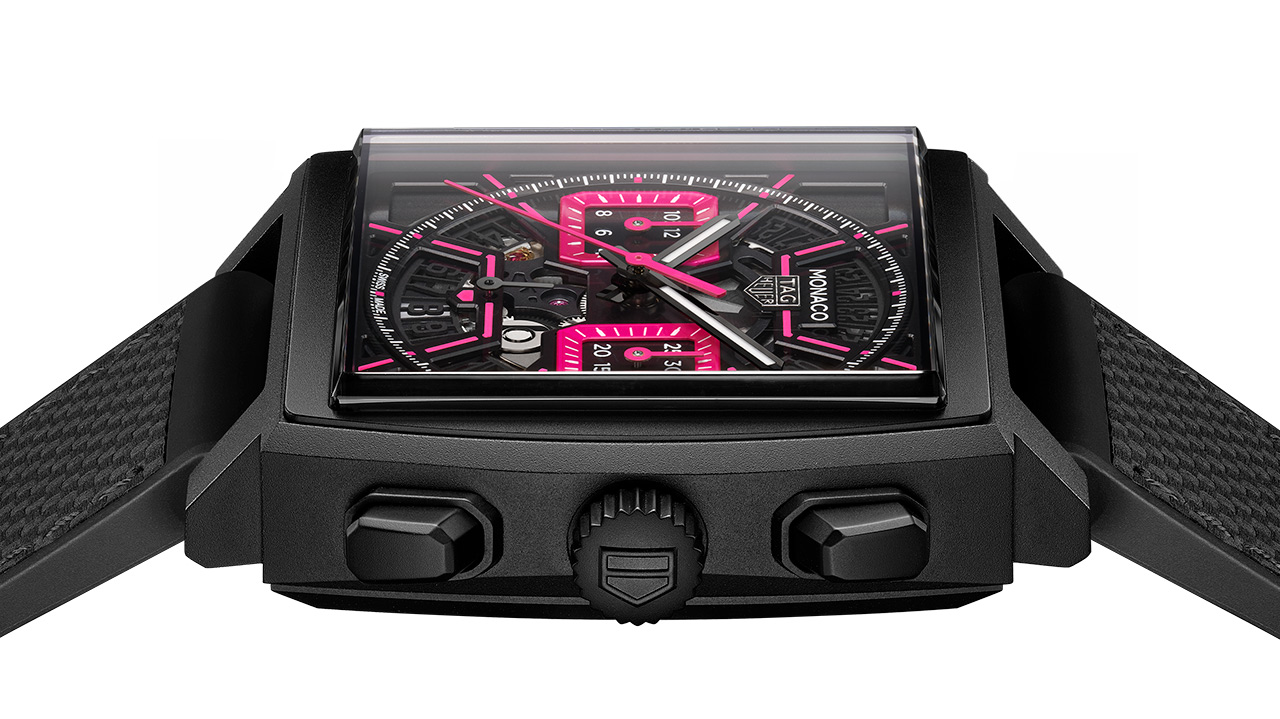 TAG Heuer Monaco Chronograph Pink: phiên bản lấy cảm hứng từ Las Vegas