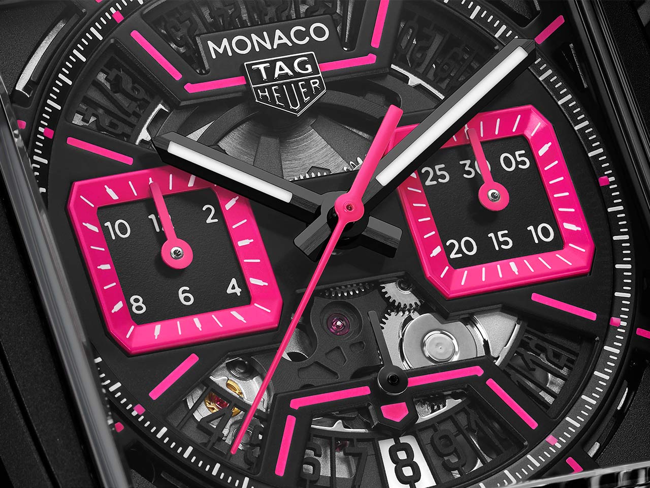 TAG Heuer Monaco Chronograph Pink: phiên bản lấy cảm hứng từ Las Vegas