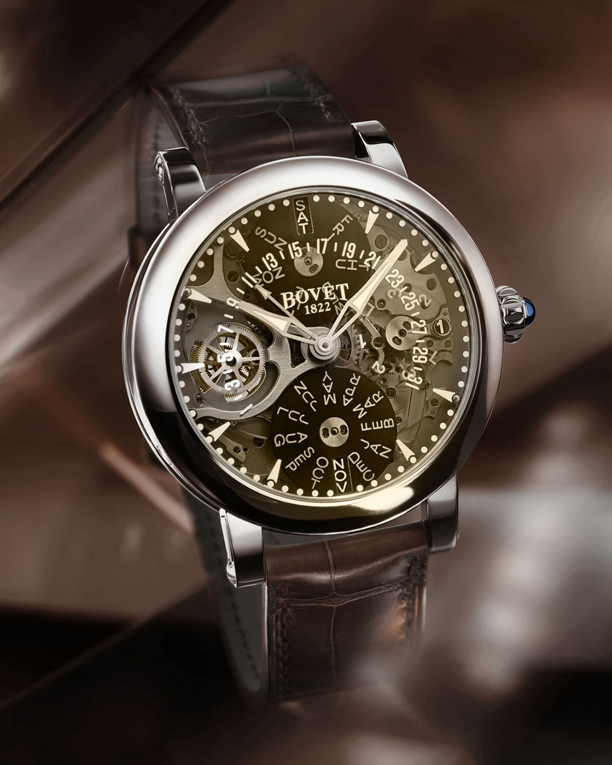 Bovet giới thiệu mẫu đồng hồ Récital 21 Perpetual Calendar mới