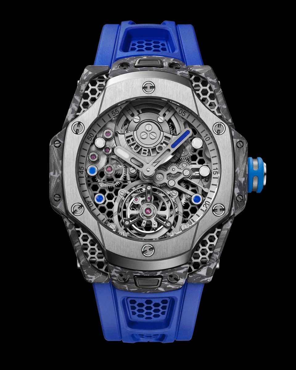 Ra mắt sản phẩm mới: Đồng hồ Hublot Big Bang Tourbillon Carbon SR_A thiết kế bởi Samuel Ross
