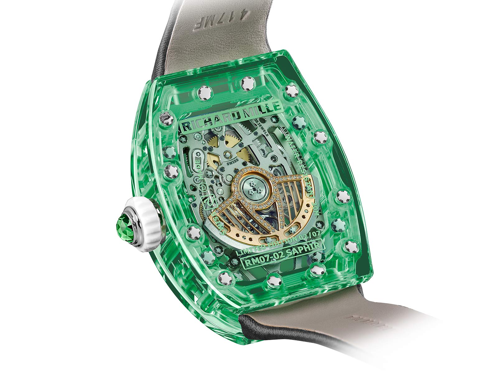 Giới thiệu bộ sưu tập RM 07-02 Sapphire mới từ Richard Mille 6 Giới thiệu bộ sưu tập RM 07-02 Sapphire mới từ Richard Mille