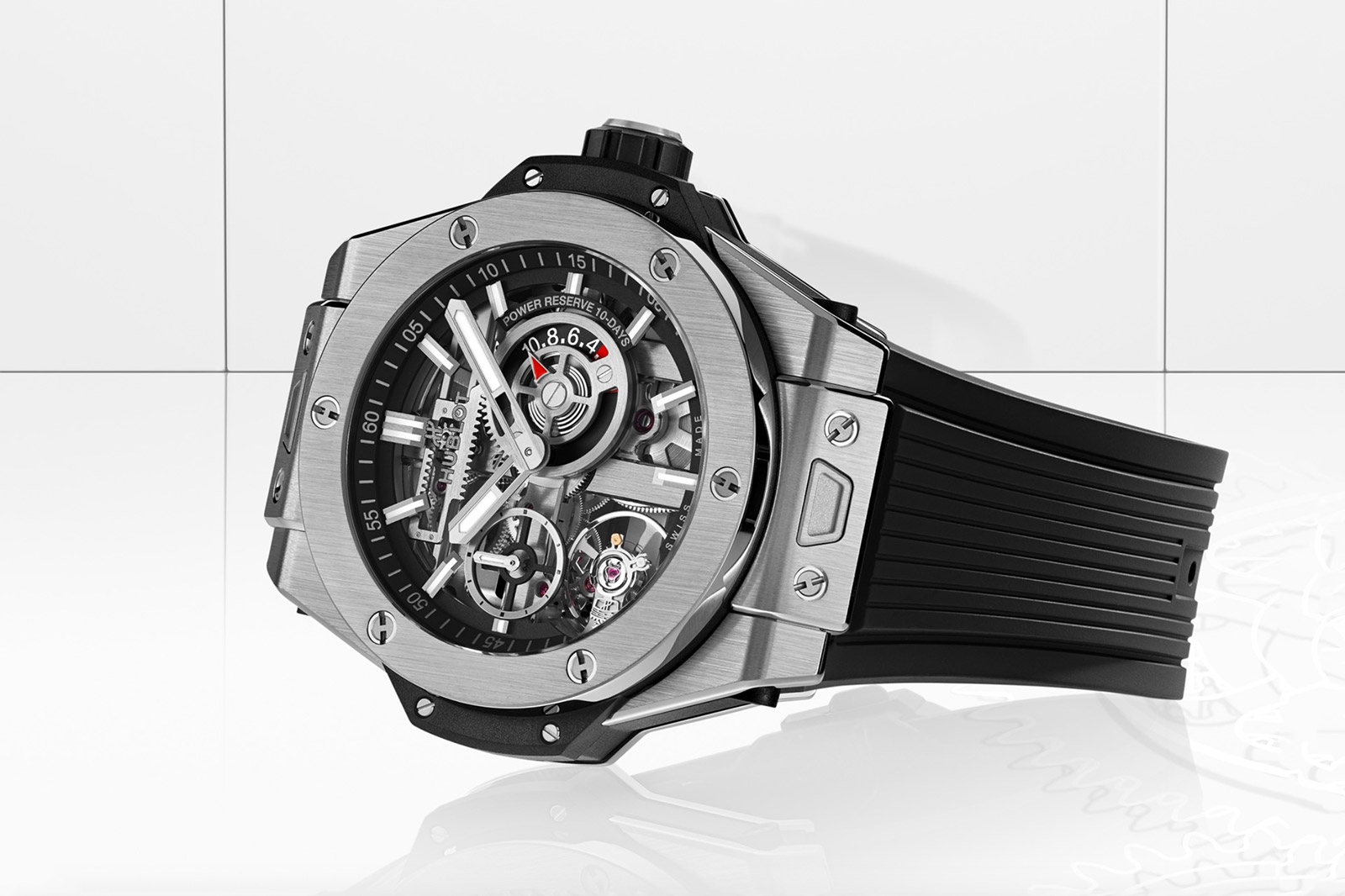 Hublot Tái Thiết Kế Big Bang MECA-10 Với Vỏ 42mm Tinh Gọn và Hiện Đại 3 Hublot Tái Thiết Kế Big Bang MECA-10 Với Vỏ 42mm Tinh Gọn và Hiện Đại