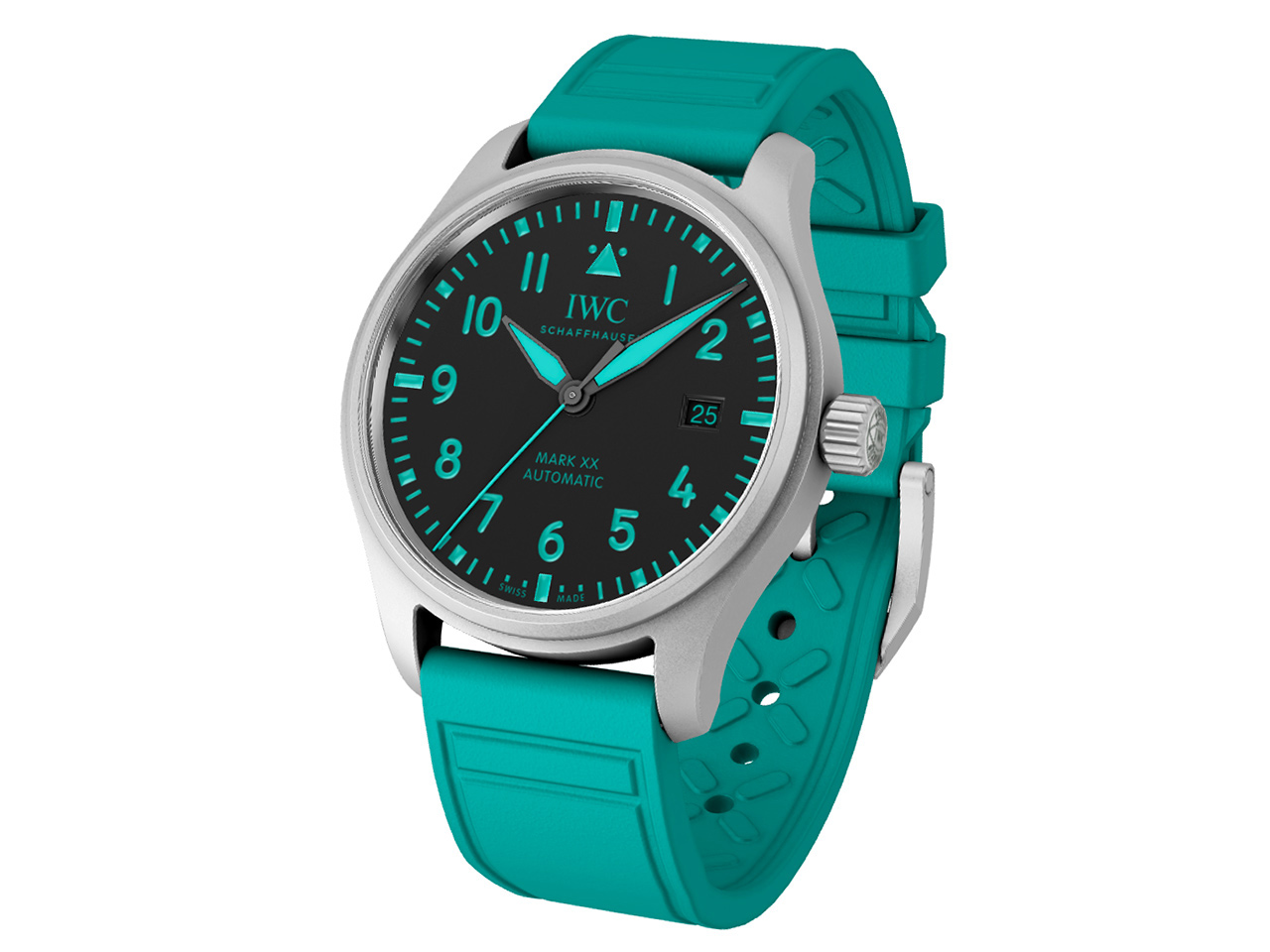 IWC Pilot's Watch Mark XX Đội Đua Mercedes-AMG PETRONAS Công Thức 1 IW328210 4 IWC Pilots Watch Mark XX Mercedes AMG PETRONAS F1 Team 002