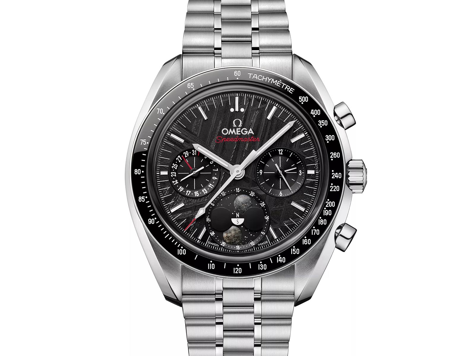 Omega Speedmaster Moonphase Thiên thạch