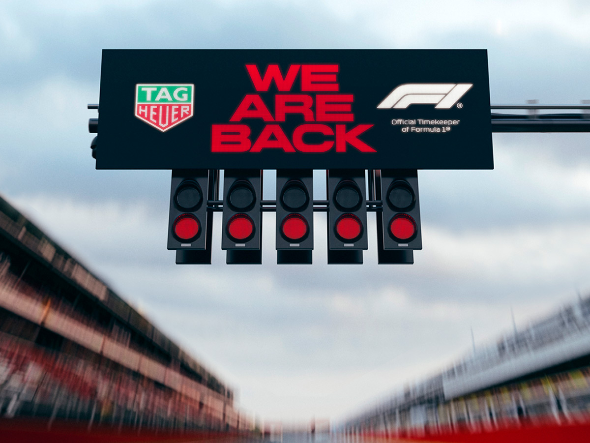 TAG Heuer trở lại với giải đua Công thức 1 với vai trò Nhà Bấm Giờ Chính Thức