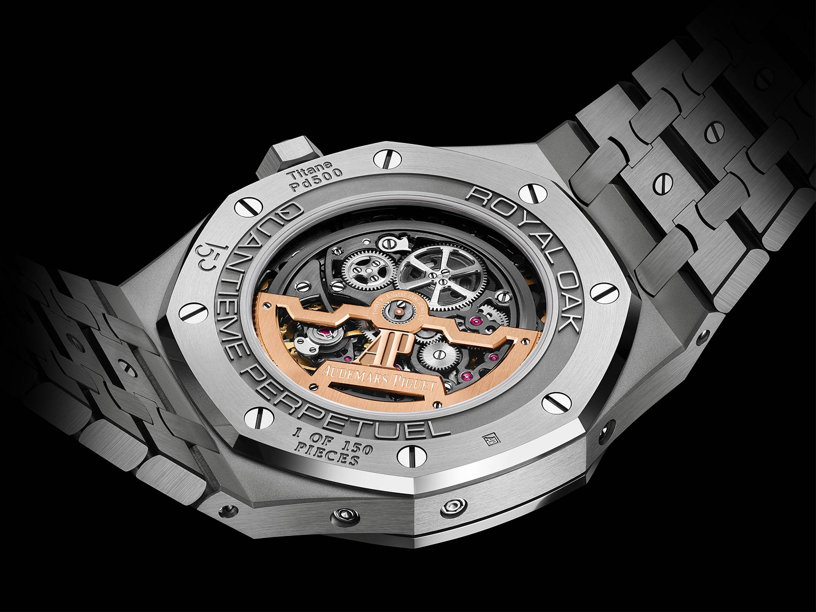 Audemars Piguet Royal Oak Perpetual Calendar Openworked “150th Anniversary” ref. 26585XT.OO.1220XT.01