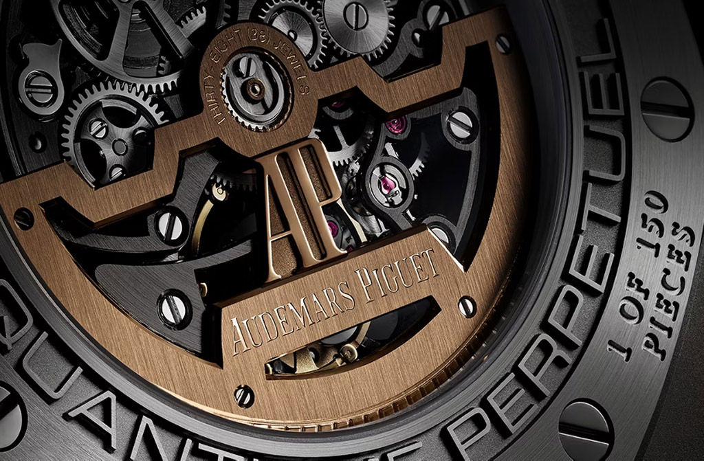 Audemars Piguet Royal Oak Perpetual Calendar Openworked “150th Anniversary” ref. 26585XT.OO.1220XT.01