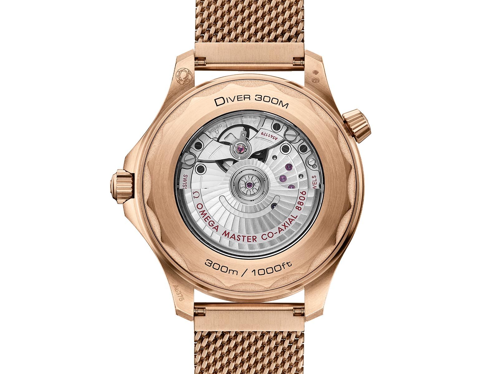 Omega mở rộng dòng Seamaster Diver 300M với phiên bản Bronze Gold và Burgundy