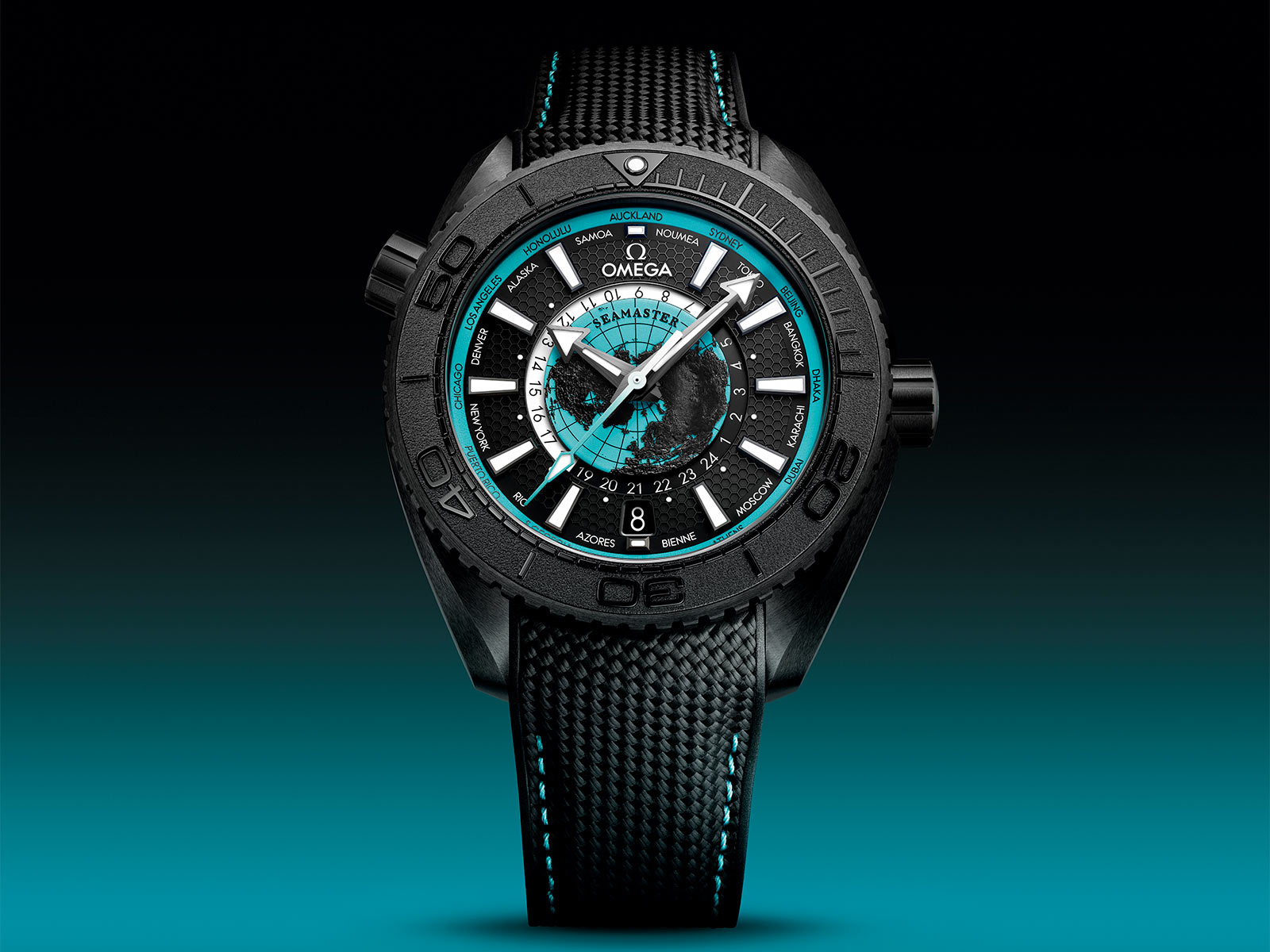 Giới thiệu Omega Seamaster Planet Ocean Worldtimer