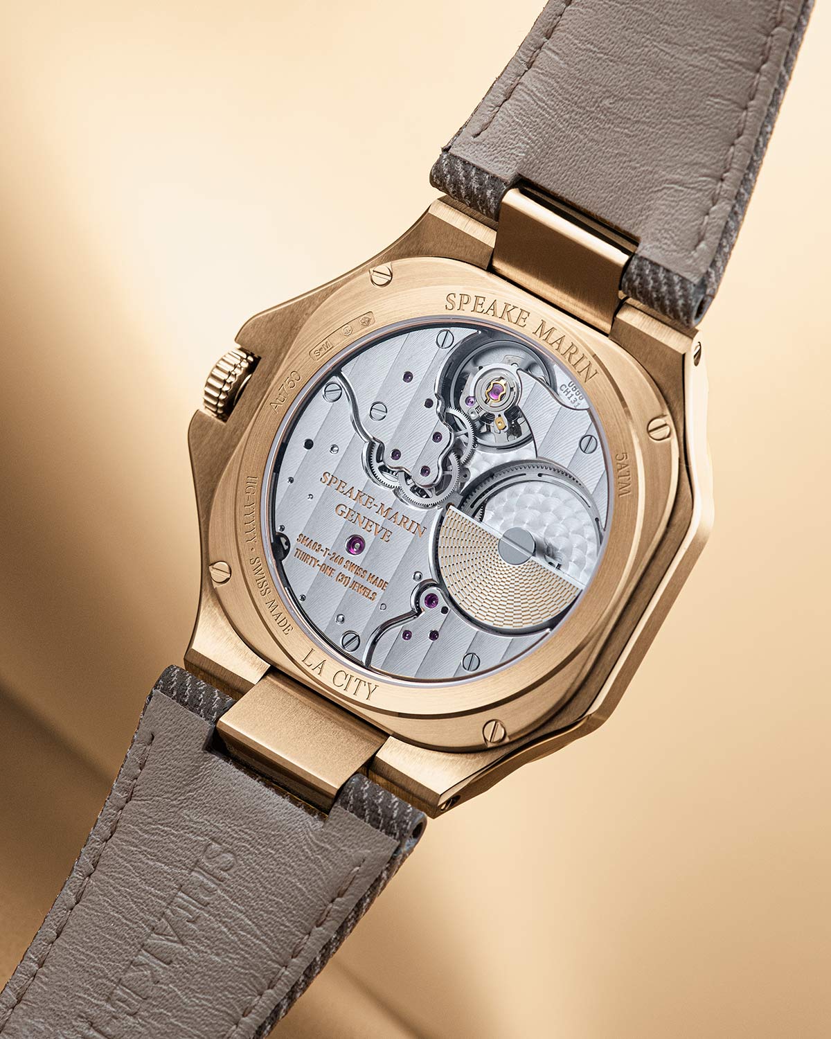 Speake Marin giới thiệu Ripples Gold, sản phẩm đầu tiên được làm bằng vàng của bộ sưu tập 5 Speake Marin giới thiệu Ripples Gold, sản phẩm đầu tiên được làm bằng vàng của bộ sưu tập