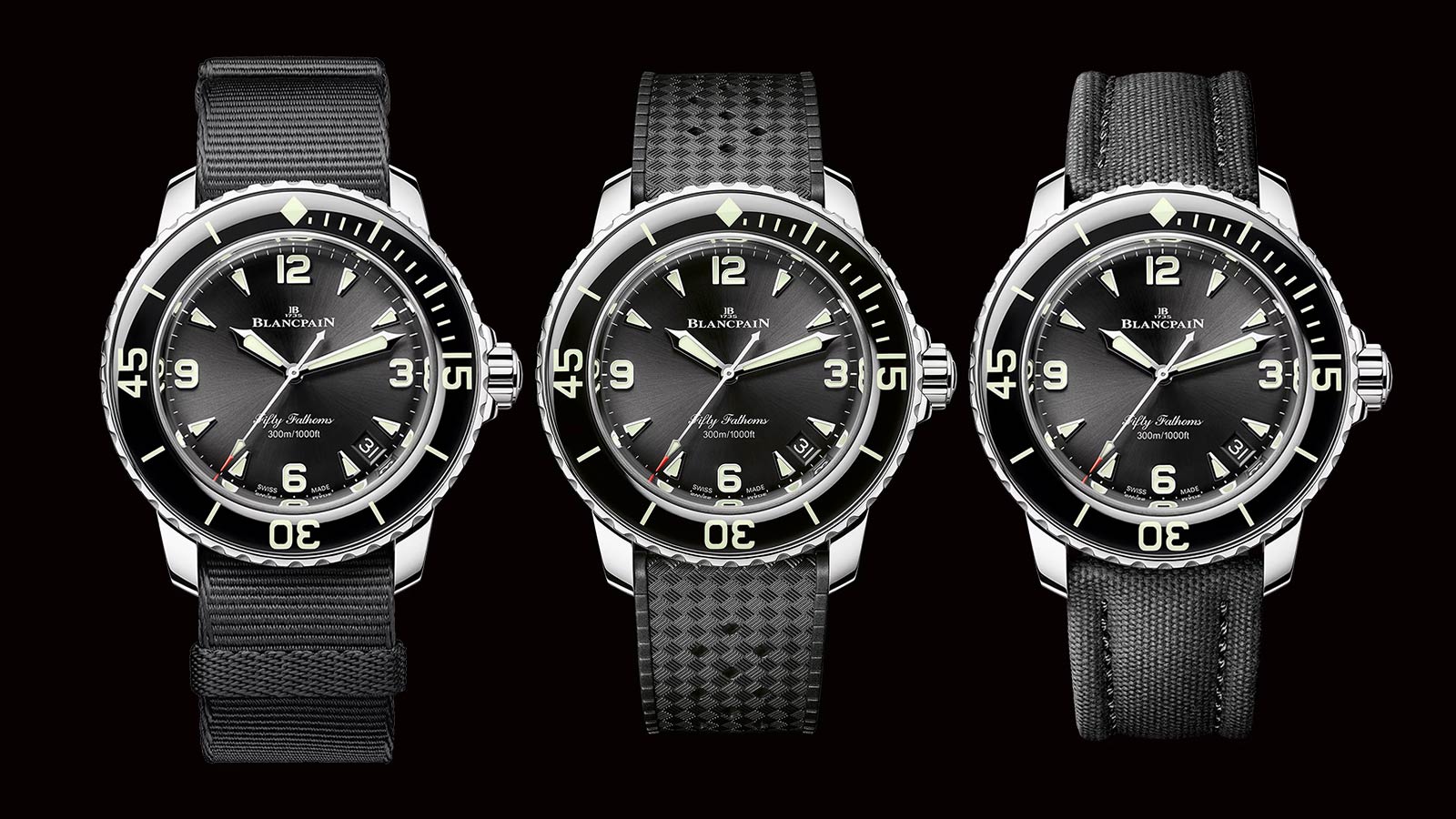 Blancpain ra mắt đồng hồ Fifty Fathoms 42mm phiên bản thép không gỉ