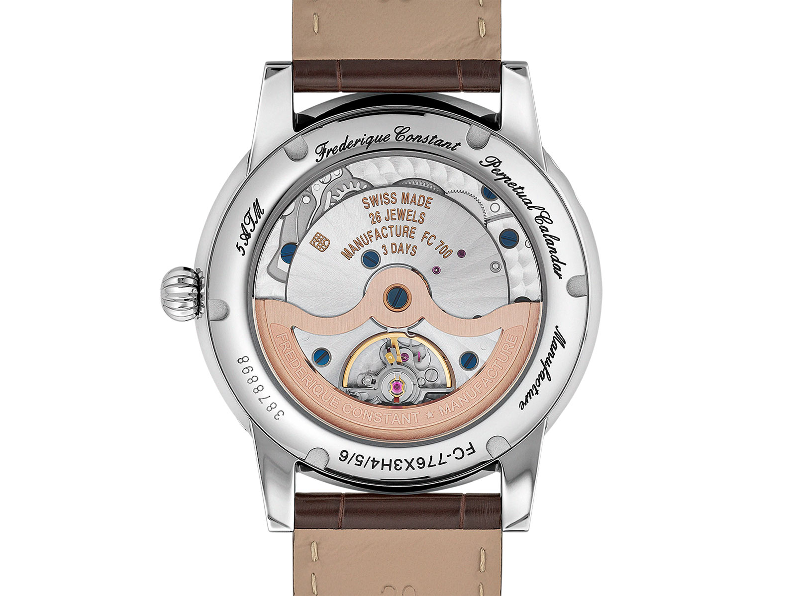 Frederique Constant Classic Perpetual Calendar Sản xuất: thiết kế mới và chuyển động mới