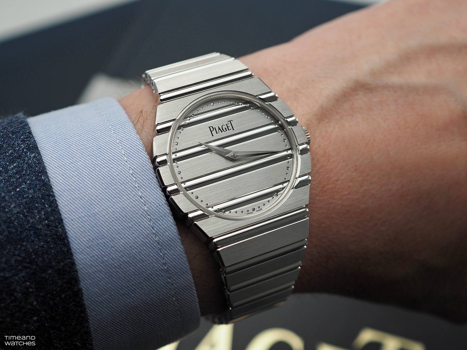 Piaget Polo 79 – Đỉnh cao thanh lịch với chất liệu vàng trắng