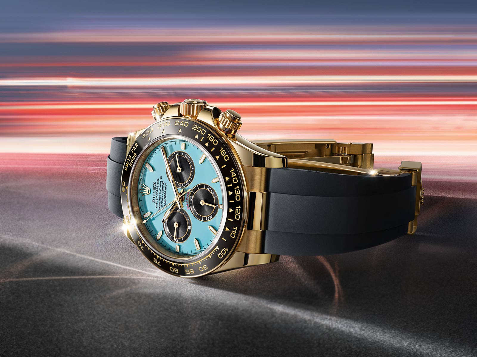 Rolex Daytona 126518LN với mặt số sơn mài xanh ngọc lam 6 Rolex Daytona 126518LN với mặt số sơn mài xanh ngọc lam