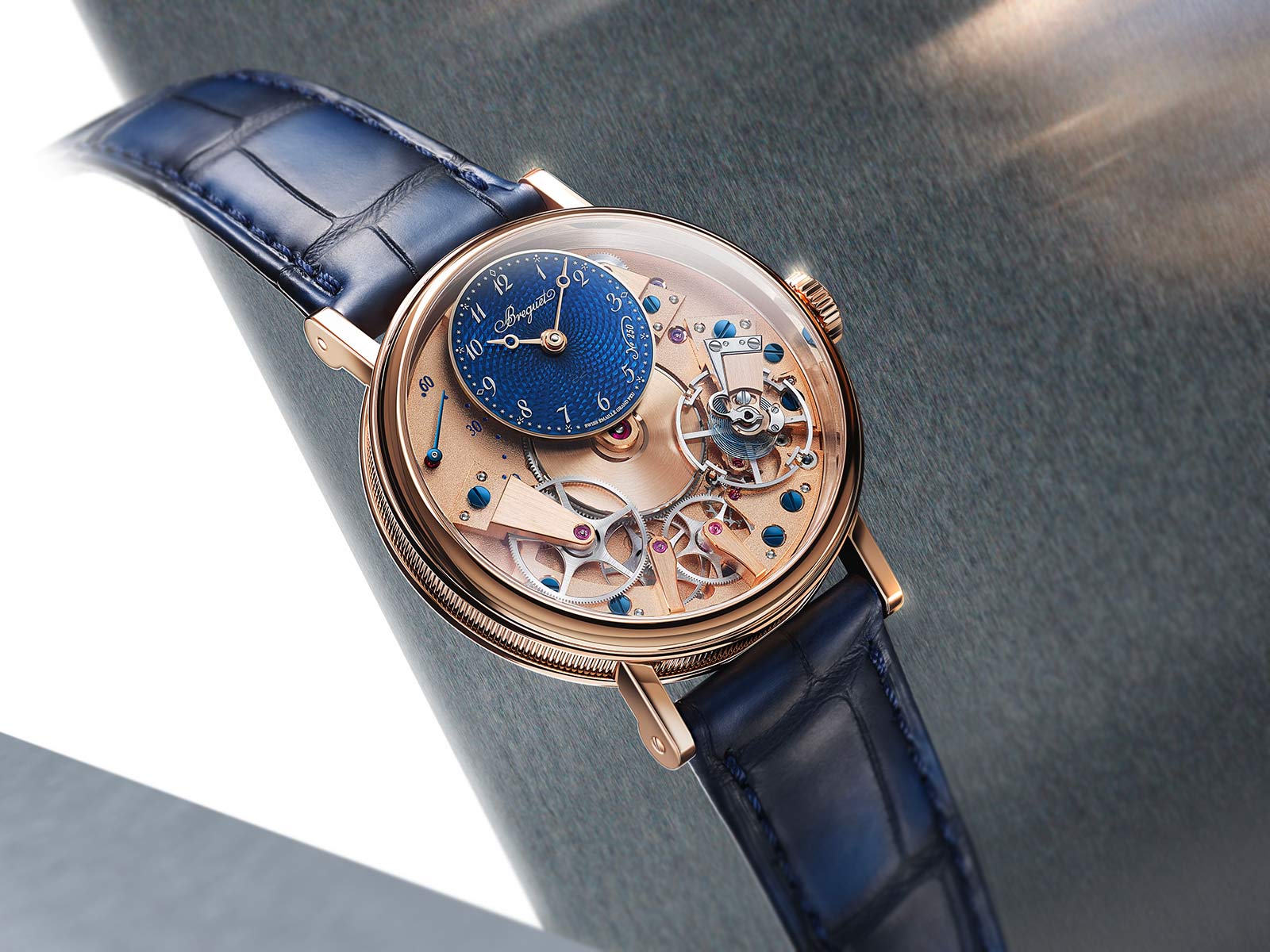 Breguet ra mắt đồng hồ kỷ niệm 250 năm bản vàng xanh