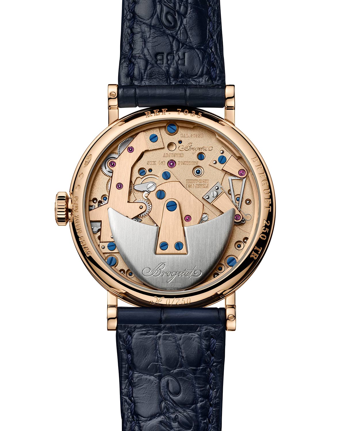 Breguet ra mắt đồng hồ kỷ niệm 250 năm bản vàng xanh