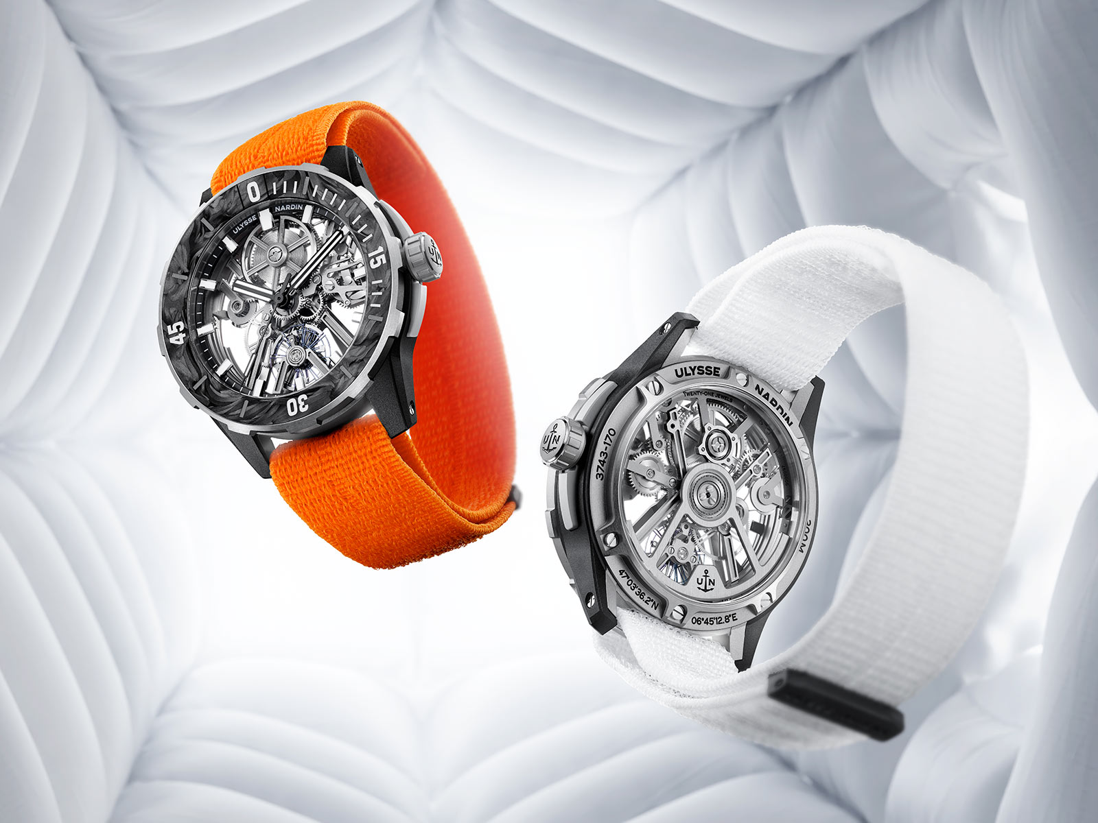 Ulysse Nardin Diver [AIR]: Đồng hồ lặn cơ học nhẹ nhất thế giới