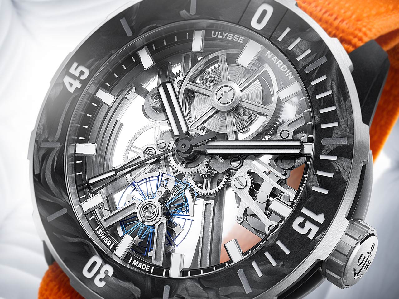 Ulysse Nardin Diver [AIR]: Đồng hồ lặn cơ học nhẹ nhất thế giới