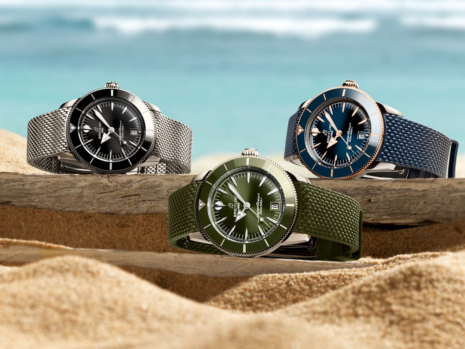 Breitling làm mới bộ sưu tập Superocean Heritage