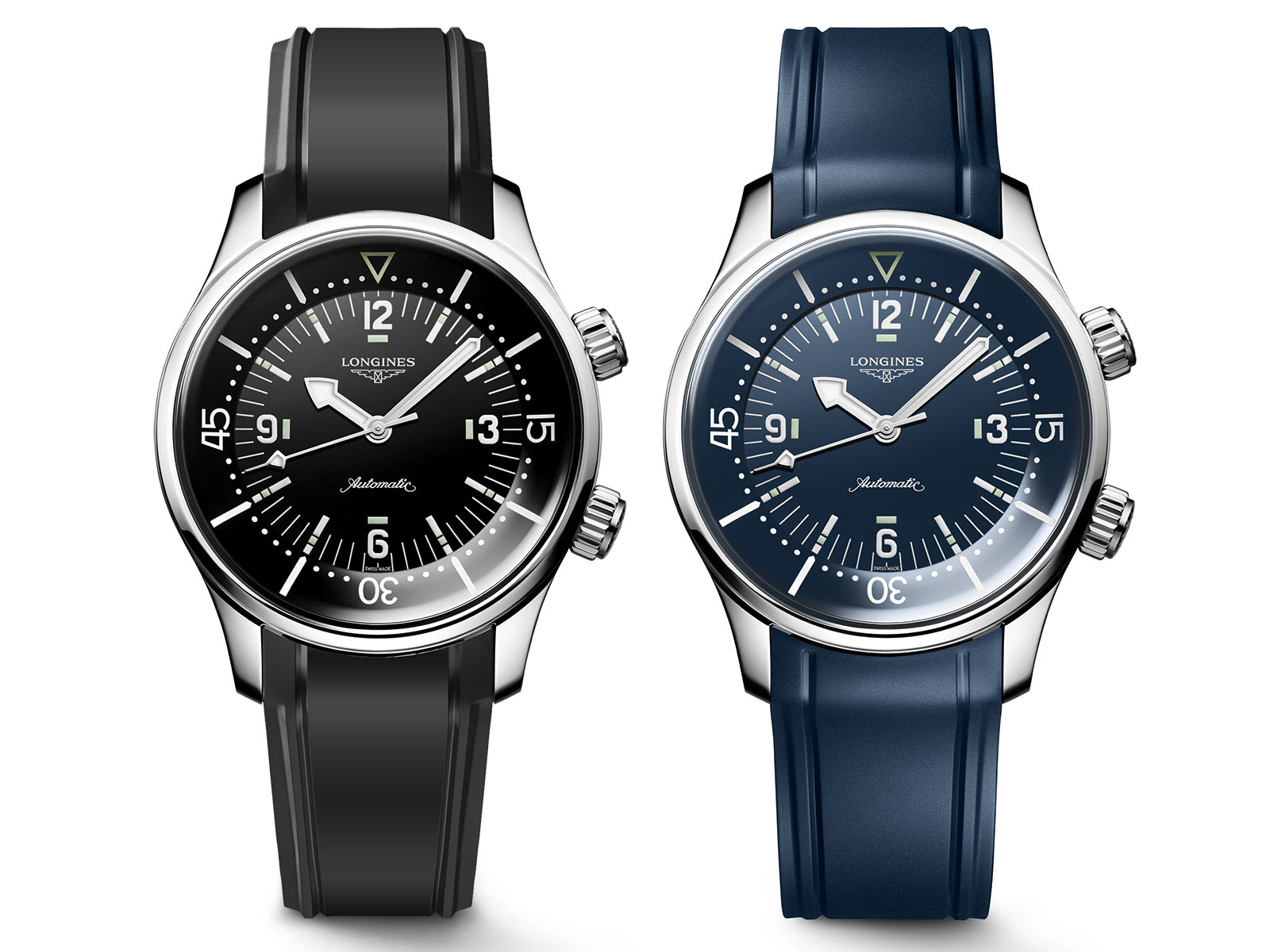 Longines Legend Diver 39 mm ref. L3.764.4.50.9 và L3.764.4.90.9