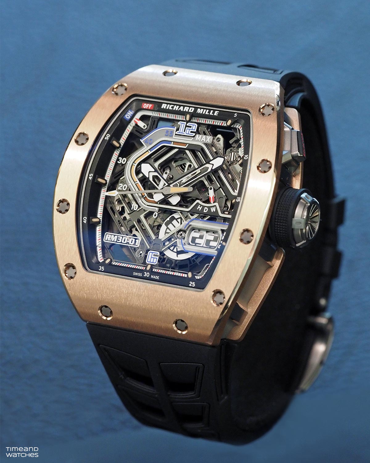 Richard Mille RM 30-01 Automatic với Rotor Ngắt Kết Nối