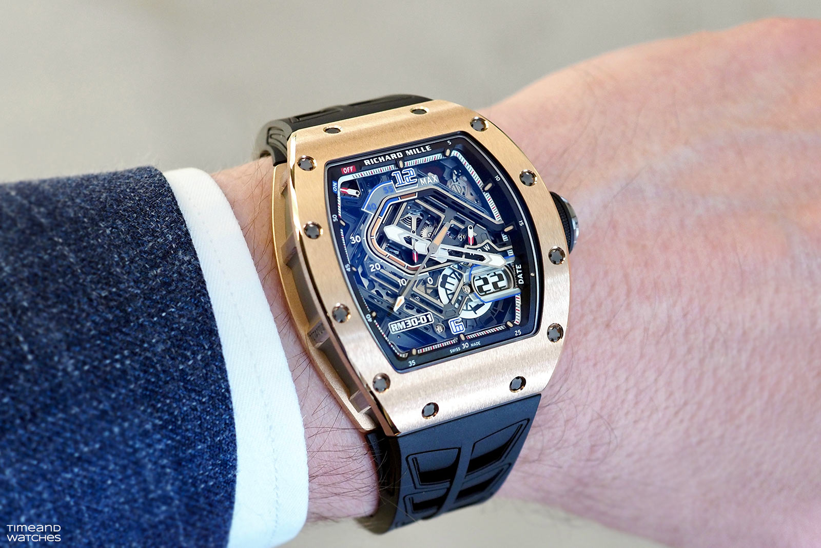 Richard Mille RM 30-01 Automatic với Rotor Ngắt Kết Nối