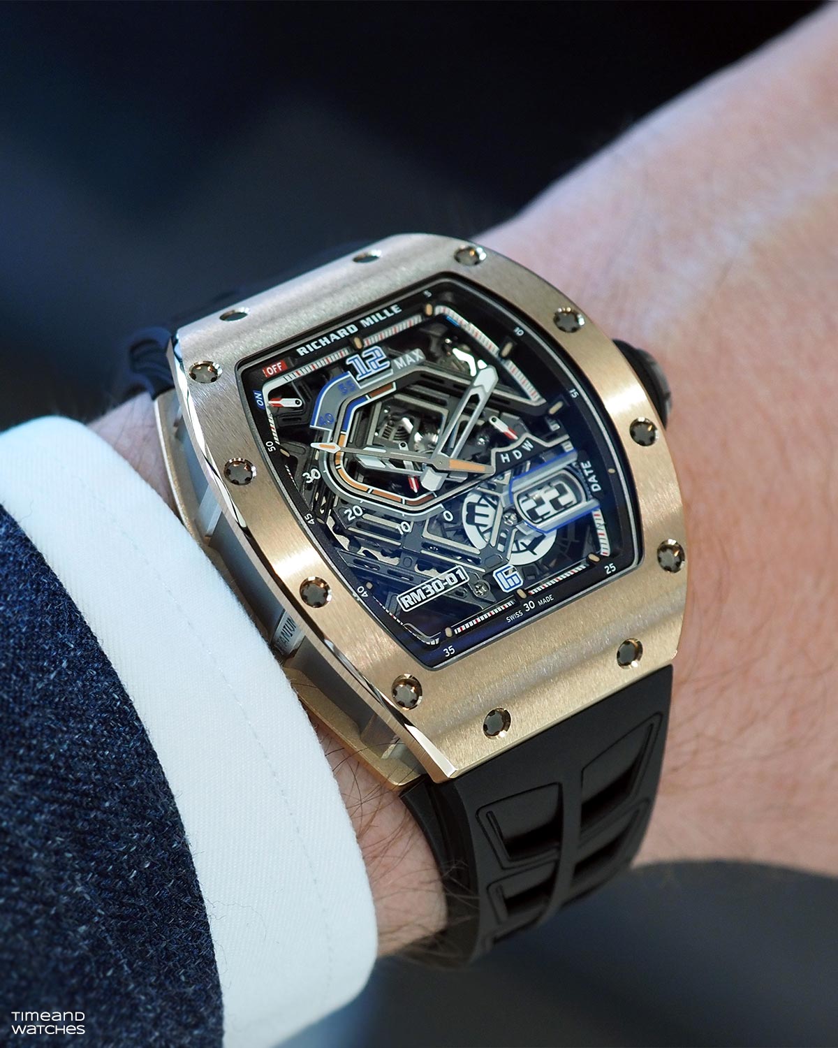 Richard Mille RM 30-01 Automatic với Rotor Ngắt Kết Nối