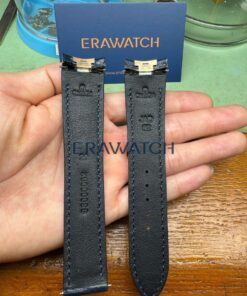 Dây đồng hồ Omega da cá sấu Nam Mỹ, sử dụng chốt vàng khối