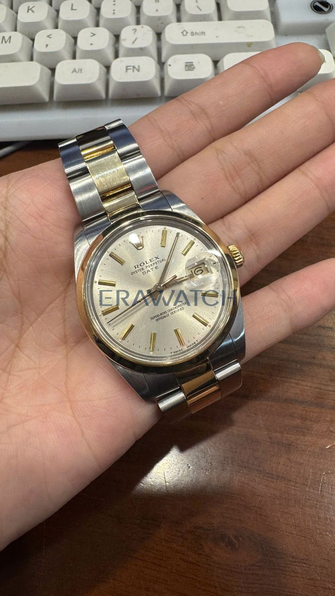 Thực hiện spa làm mới, lau dầu bảo dưỡng đồng hồ Rolex 3035