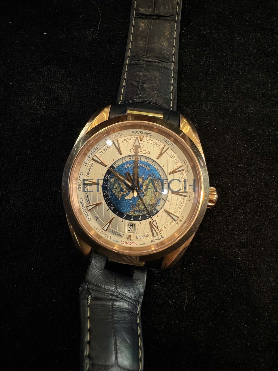 Thực hiện thay dây, đánh bóng đồng hồ Omega 8939