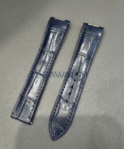 Dây đồng hồ Omega da cá sấu Nam Mỹ, sử dụng chốt vàng khối