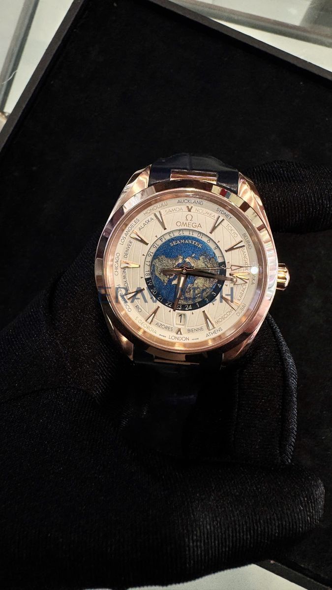 Thực hiện thay dây, đánh bóng đồng hồ Omega 8939