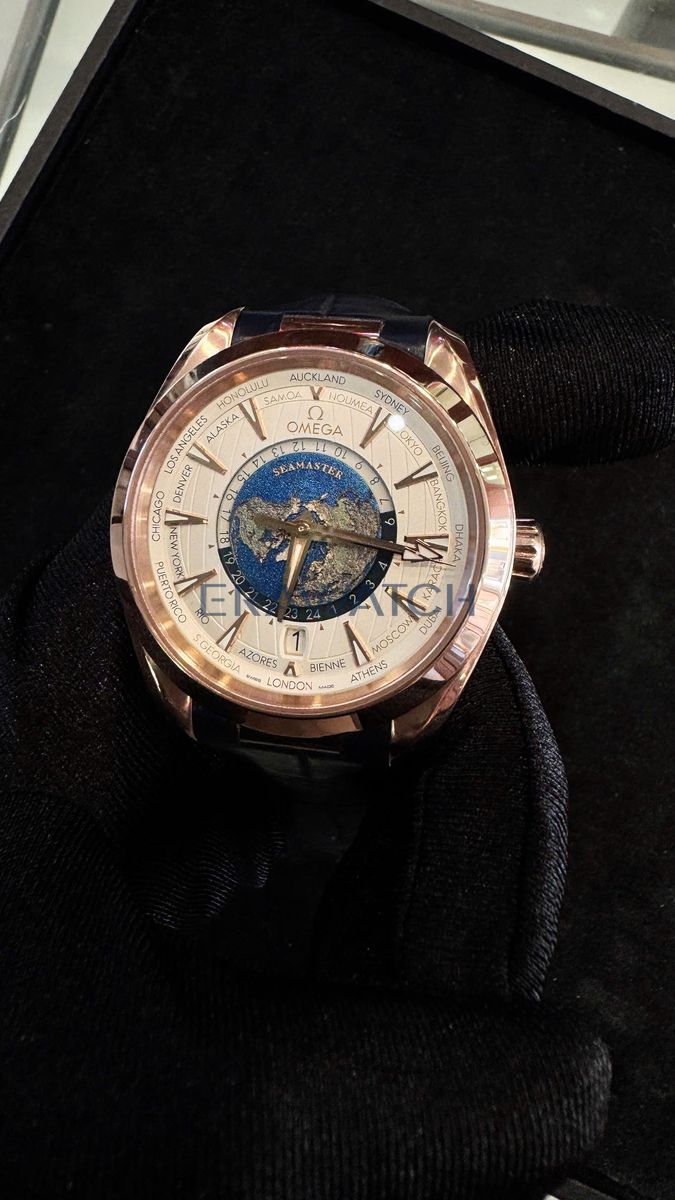 Thực hiện thay dây, đánh bóng đồng hồ Omega 8939