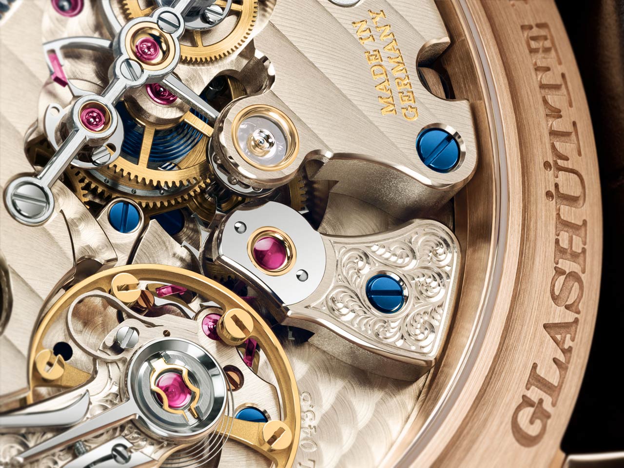 A. Lange & Söhne Zeitwerk Date nay có sẵn bằng vàng hồng