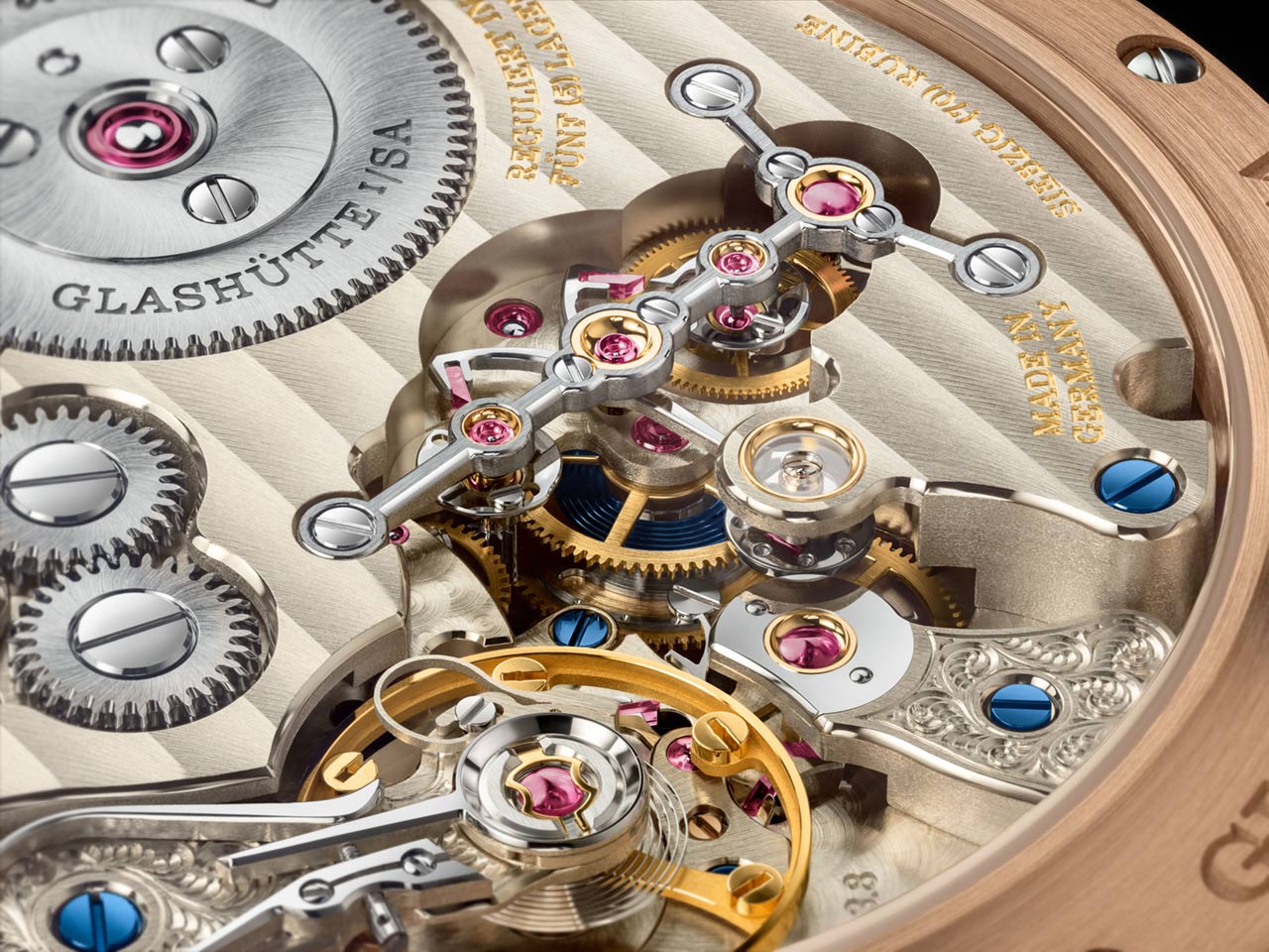 A. Lange & Söhne Zeitwerk Date nay có sẵn bằng vàng hồng