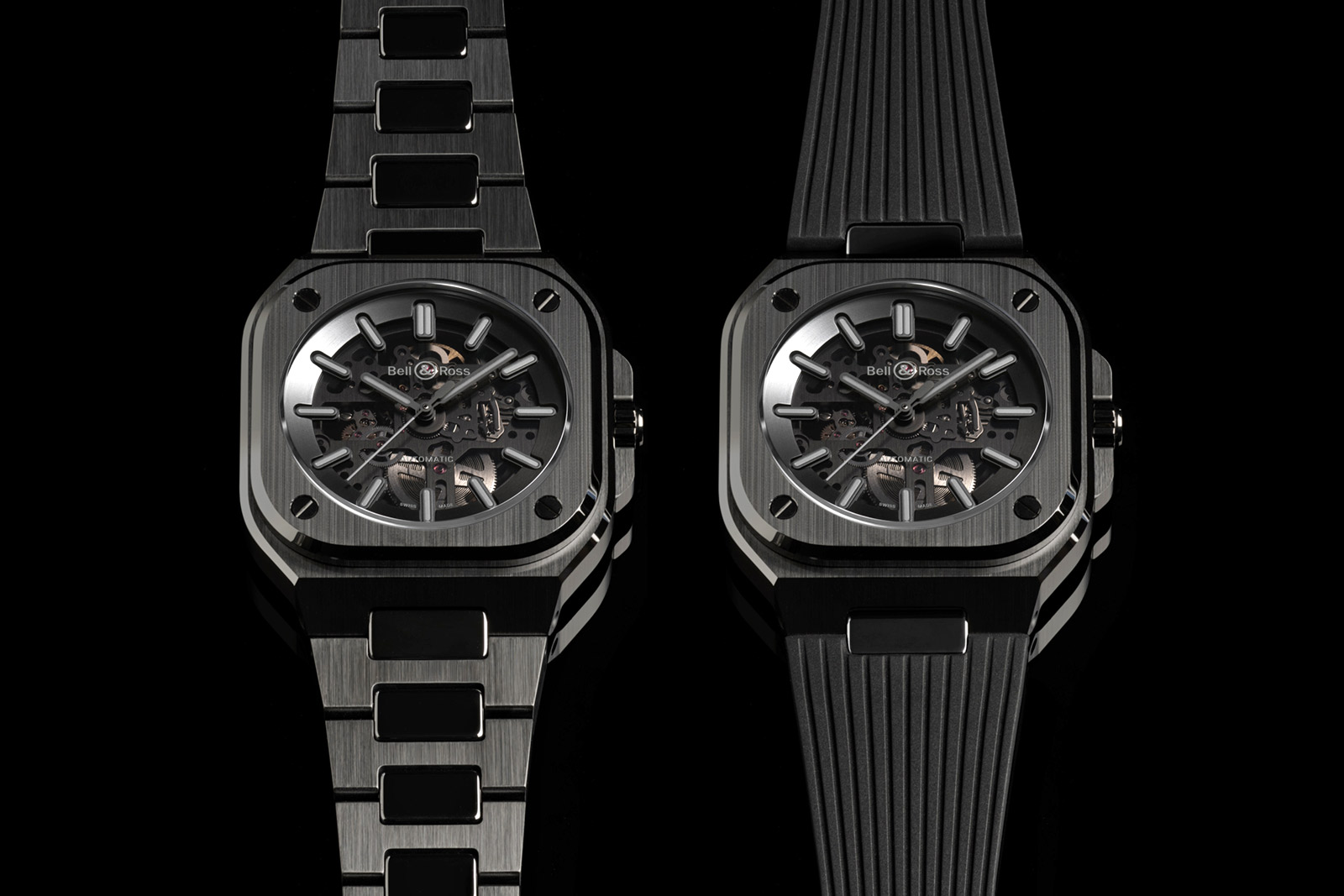 Bell & Ross ra mắt BR 05 Skeleton Phantom Ceramic