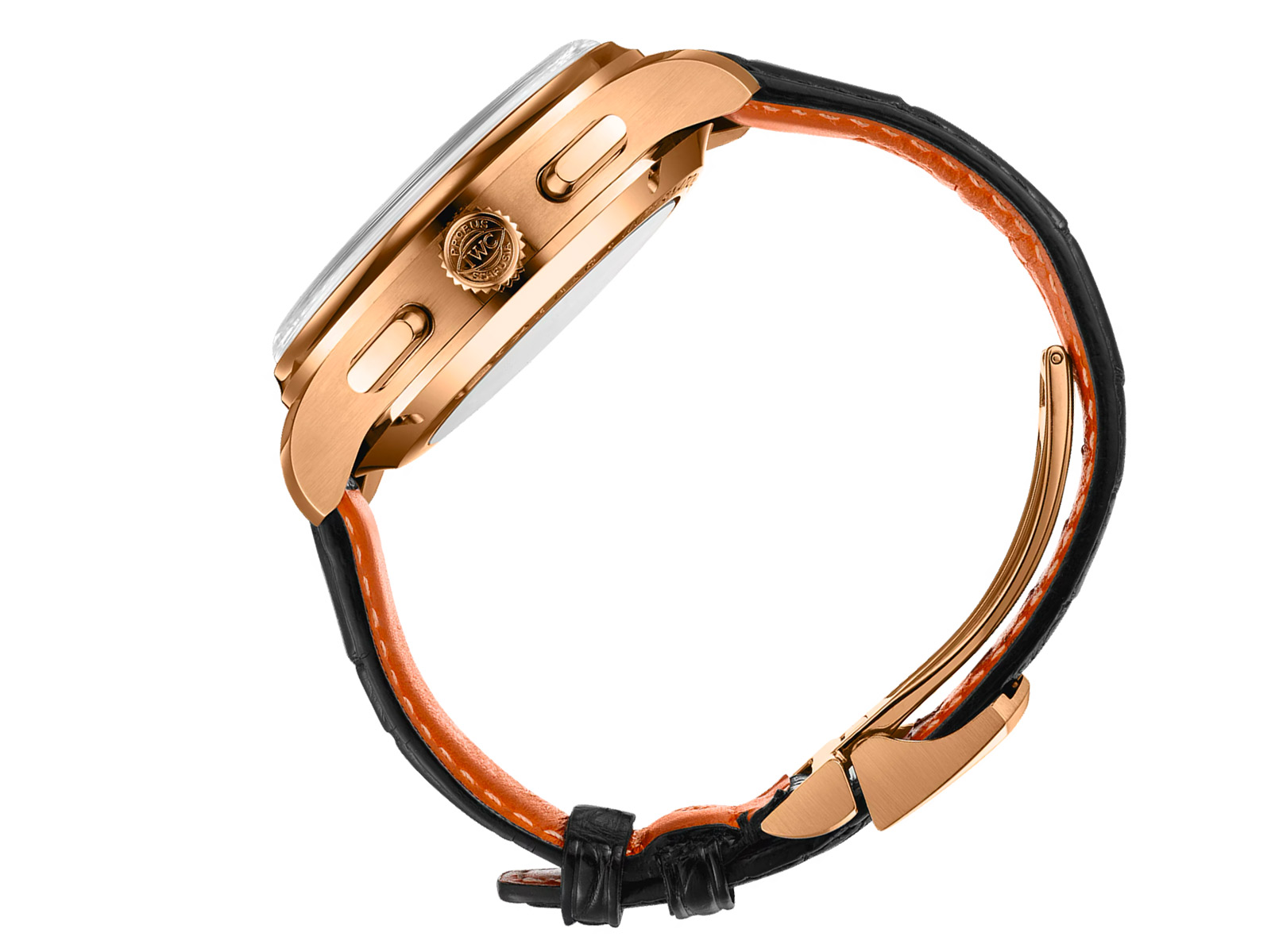 IWC Portugieser Tourbillon Chronograph IW394009: Vàng Armor, Mặt Obsidian