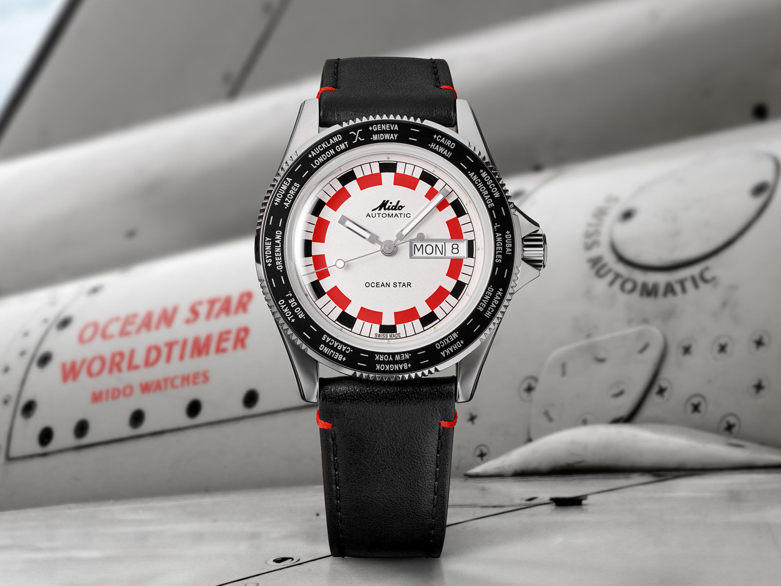 Mido Ocean Star Worldtimer tái hiện một biểu tượng cổ điển thập niên 1970