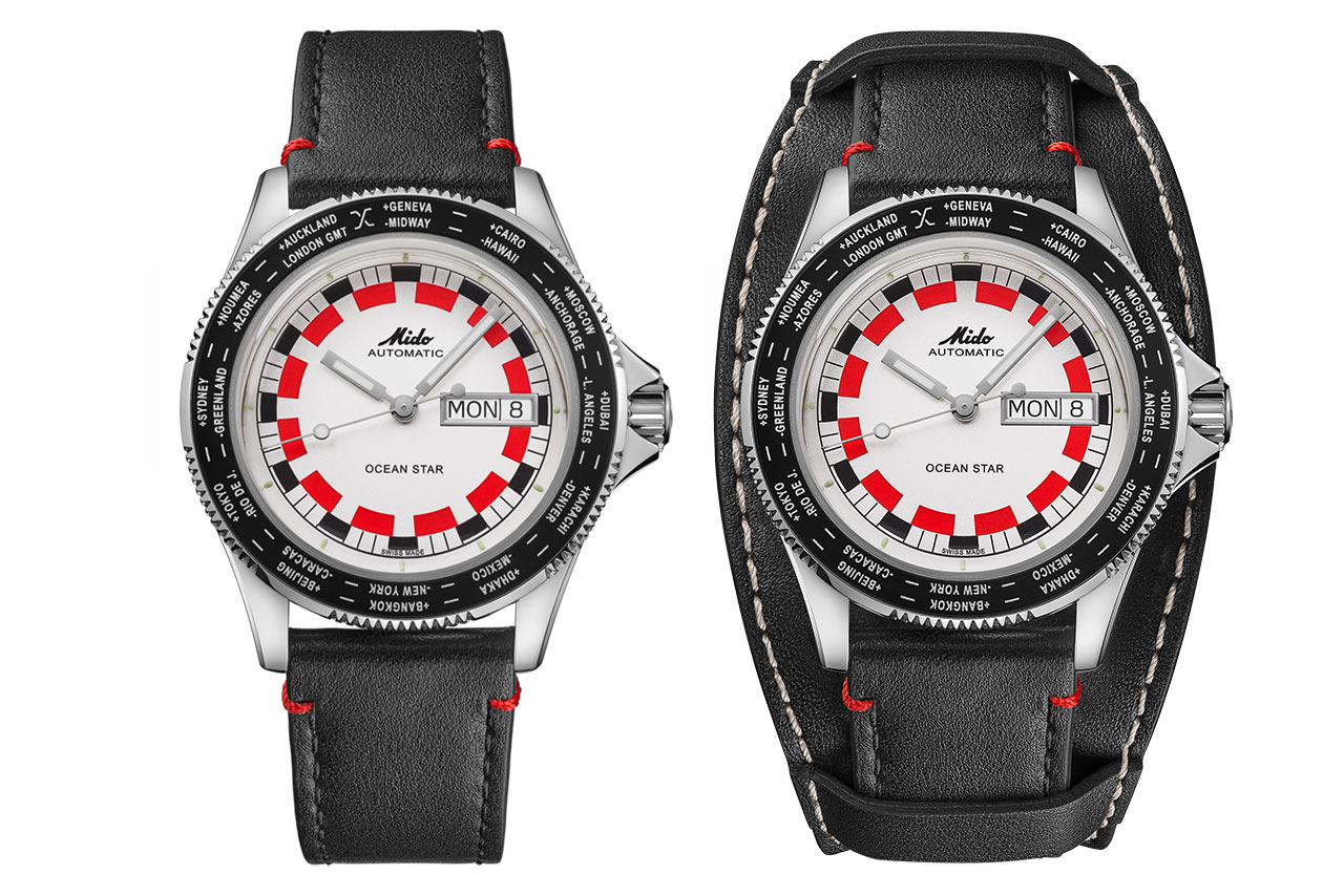 Mido Ocean Star Worldtimer tái hiện một biểu tượng cổ điển thập niên 1970