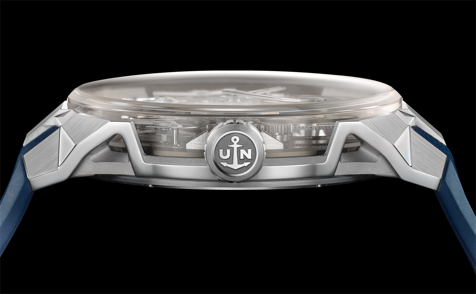 Ulysse Nardin ra mắt Blast Free Wheel Maillechort với màn hình nổi