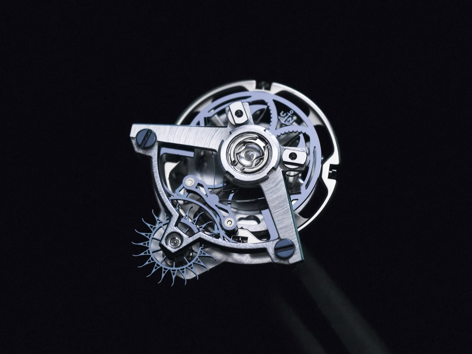 Ulysse Nardin ra mắt Blast Free Wheel Maillechort với màn hình nổi